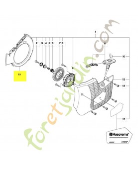 Conducteur d'air de refroidiss