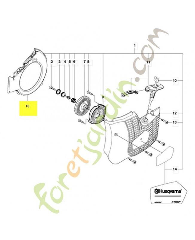 Conducteur d'air de refroidiss
