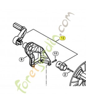 Manivelle 4768-790-7402. Pièce détachée Stihl / Vicking