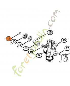Rondelle de pression 1108-649-0100 stihl