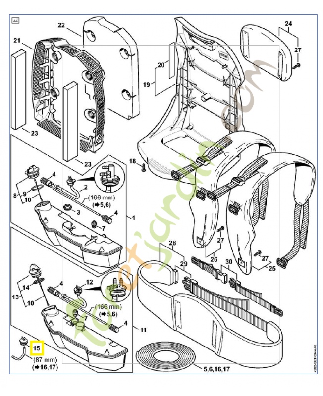 Pièce raccord 4282-350-1400. Pièce de rechange Sithl / Vicking Pièce raccord 4282-350-1400. Pièce de rechange Sithl / Vicking