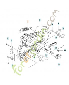 Insert de poignée 593049101