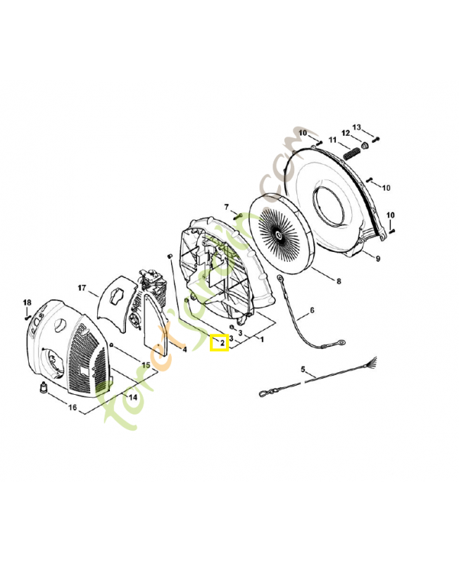 Douille 0000-963-0900. Pièce de rechange Sithl / Vicking