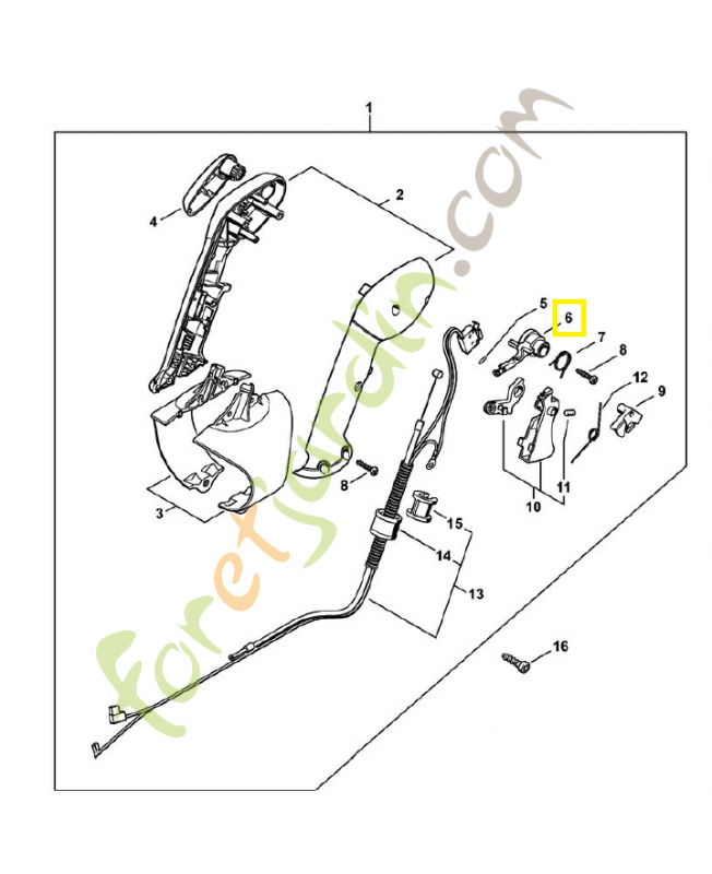 Came 4282-182-4300. Pièce de rechange Sithl / Vicking