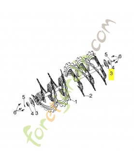 support de roulement 580855501