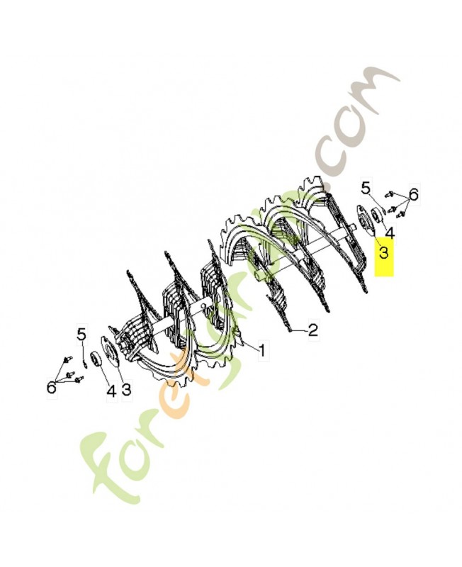 support de roulement 580855501