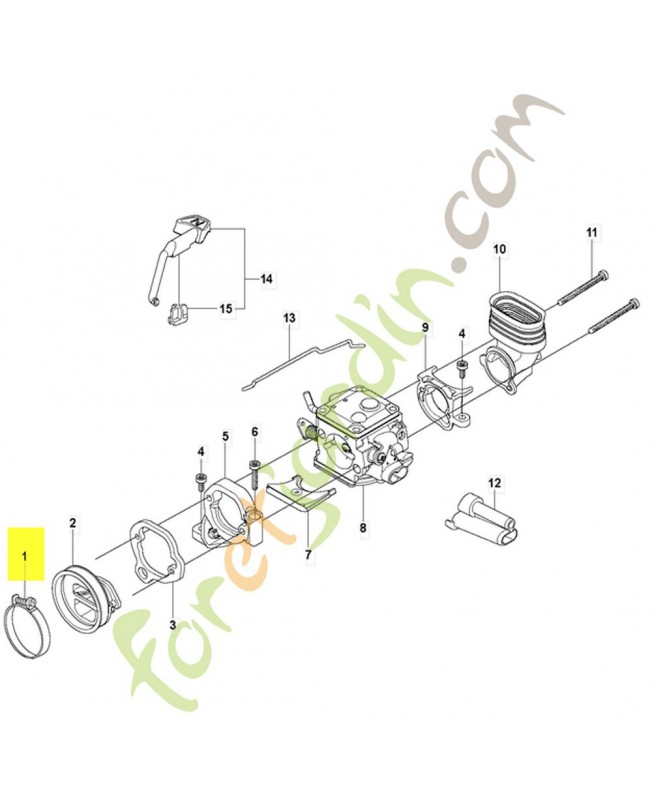 Agrafe de tuyau 505283310