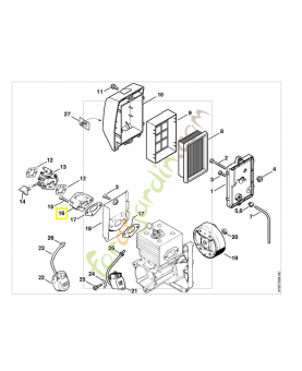 Bride 4203-120-2200. Pièce de rechange Sithl / Vicking