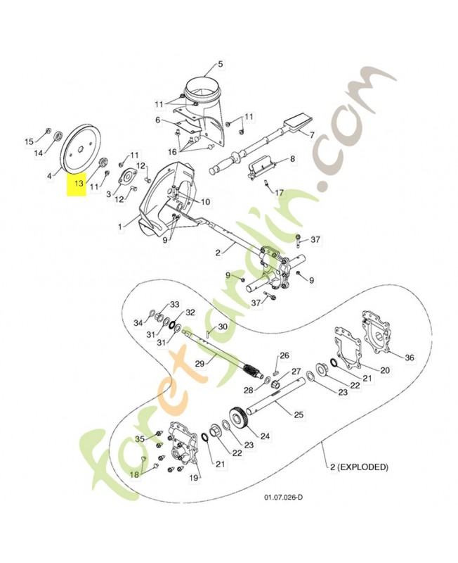 Boulon 532180355 husqvarna Boulon 532180355 husqvarna