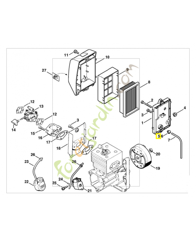 Bouchon 0000-353-6500. Pièce de rechange Sithl / Vicking Bouchon 0000-353-6500. Pièce de rechange Sithl / Vicking
