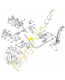 Cable de commande 4244-790-2403