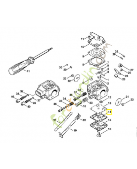 Joint 4203-129-0902. Pièce de rechange Sithl / Vicking