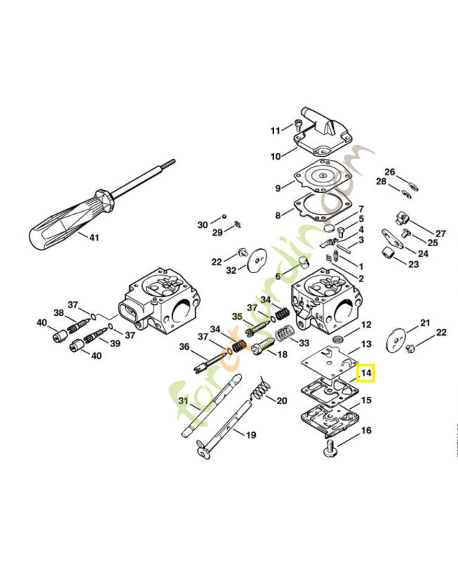 Joint 4203-129-0902. Pièce de rechange Sithl / Vicking