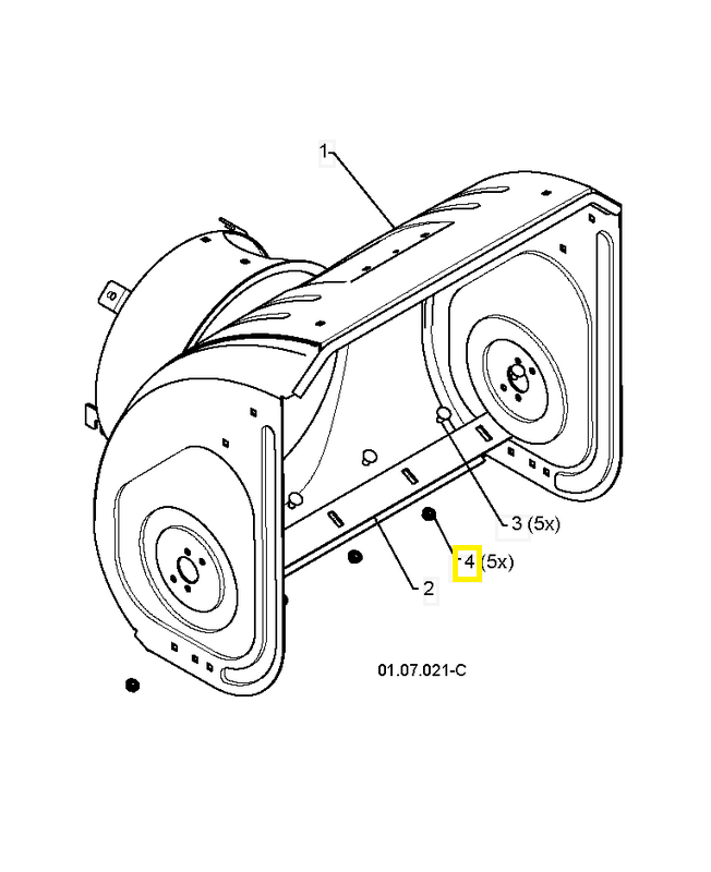 écrou 532155377. Pièce de rechange Husqvarna écrou 532155377. Pièce de rechange Husqvarna