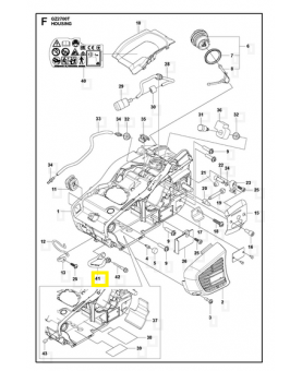 œillet 576381301. Pièce de rechange Husqvarna