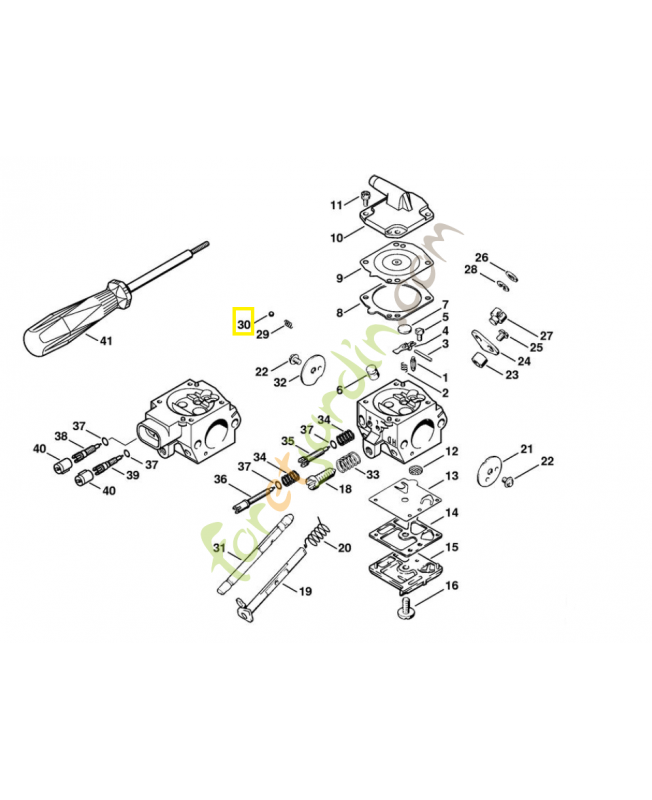 Bille 1116-122-4200. Pièce de rechange Sithl / Vicking