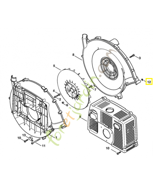 Écrou de surete m5 9212-421-0700. Pièce de rechange Sithl / Vicking Écrou de surete m5 9212-421-0700. Pièce de rechange Sithl / Vicking
