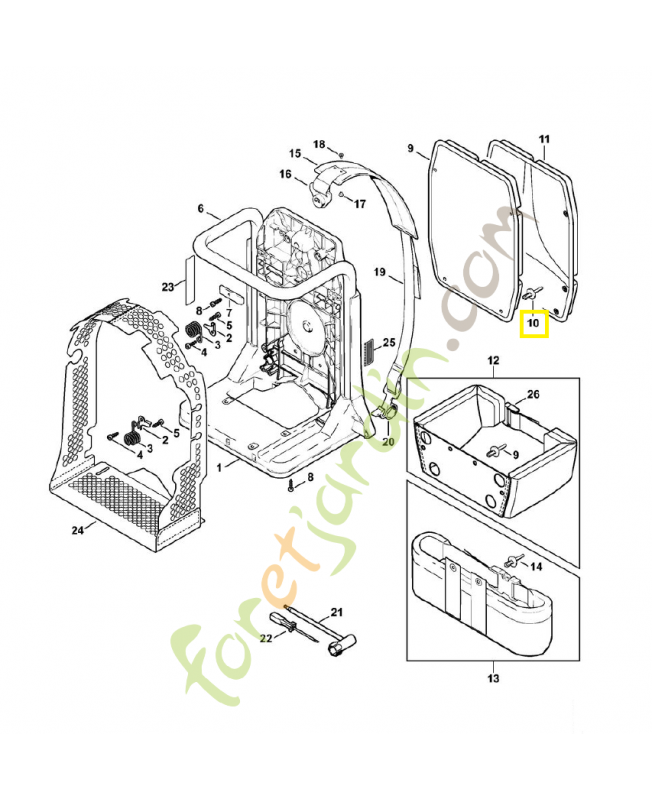 Rivet 5,9 x 17 0751-030-7651. Pièce de rechange Sithl / Vicking Rivet 5,9 x 17 0751-030-7651. Pièce de rechange Sithl / Vicking