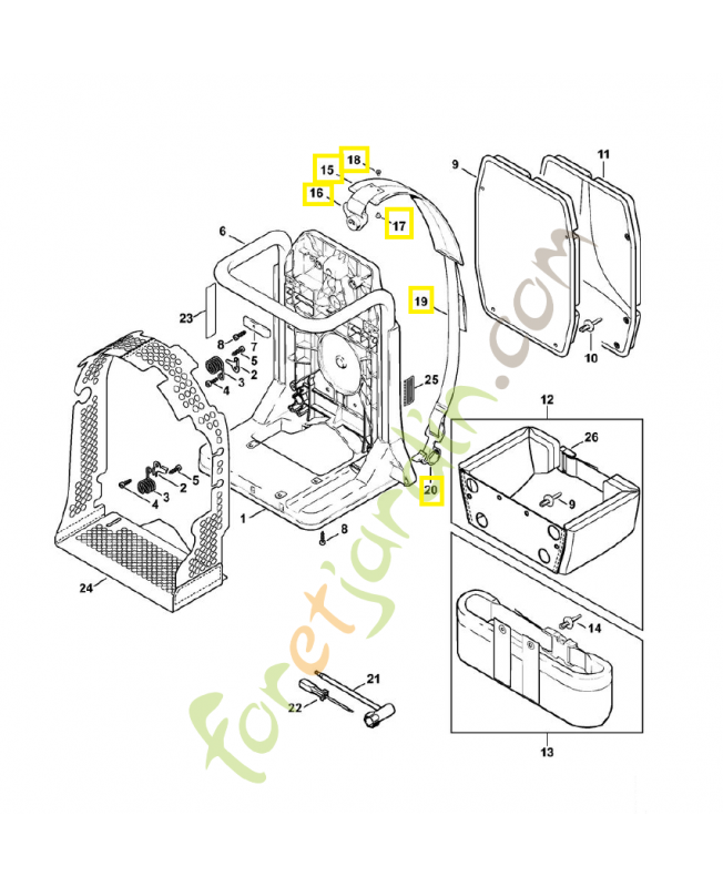 Bretelle 4203-710-9000. Pièce de rechange Sithl / Vicking Bretelle 4203-710-9000. Pièce de rechange Sithl / Vicking