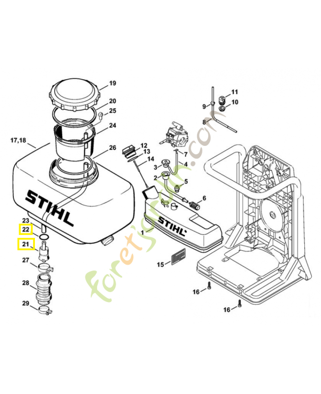 Raccord réducteur 4203-350-8000 Pièce de rechange Sithl / Vicking Raccord réducteur 4203-350-8000 Pièce de rechange Sithl / Vicking