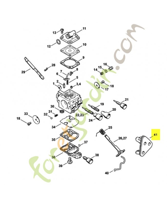 Douille 1137-123-7504. Pièce de rechange Sithl / Vicking