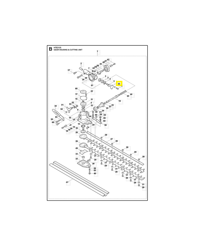 Rondelle 735113751. Pièce de rechange Husqvarna