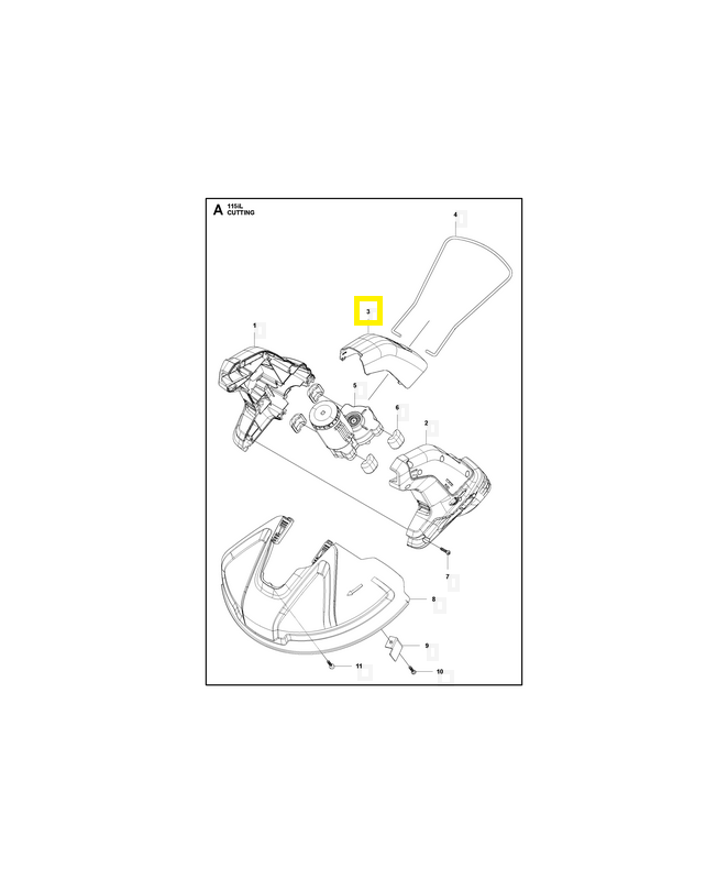 carter 585339101. Pièce de rechange Husqvarna