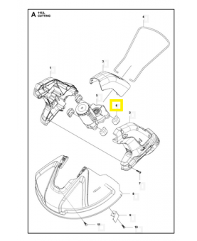 Coussinet 590390301. Pièce de rechange Husqvarna