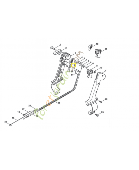 Curseur 4203-430-0102. Pièce de rechange Sithl / Vicking