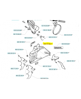 Carter frein de chaine