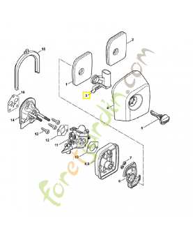 Insert 4241-141-1100. Pièce de rechange Sithl / Vicking