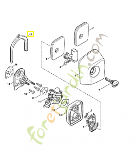 Joint thermique 4241-129-0100. Pièce de rechange Sithl / Vicking