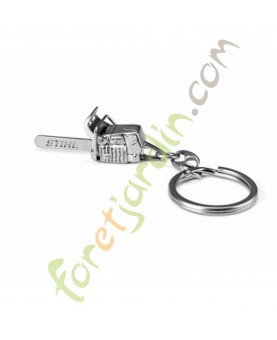 Porte clés "tronçonneuse en métal" Stihl Réf 0420-960-0008 en stock