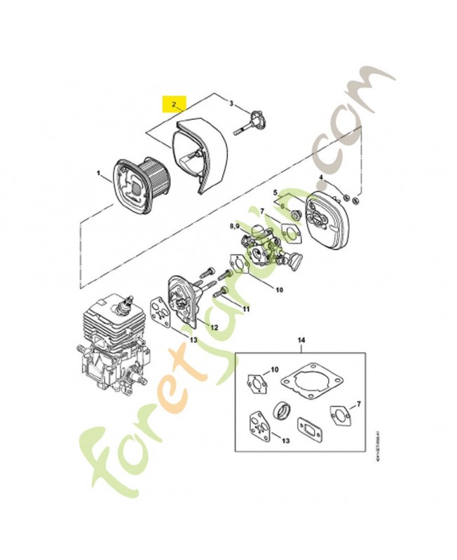 Couvercle de filtre Couvercle de filtre