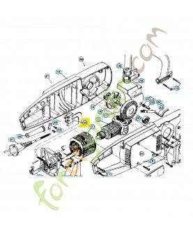 Interrupteur 508034103. Pièce de rechange Husqvarna