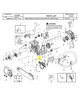 Frein de chaine 530071893. Pièce de rechange Husqvarna