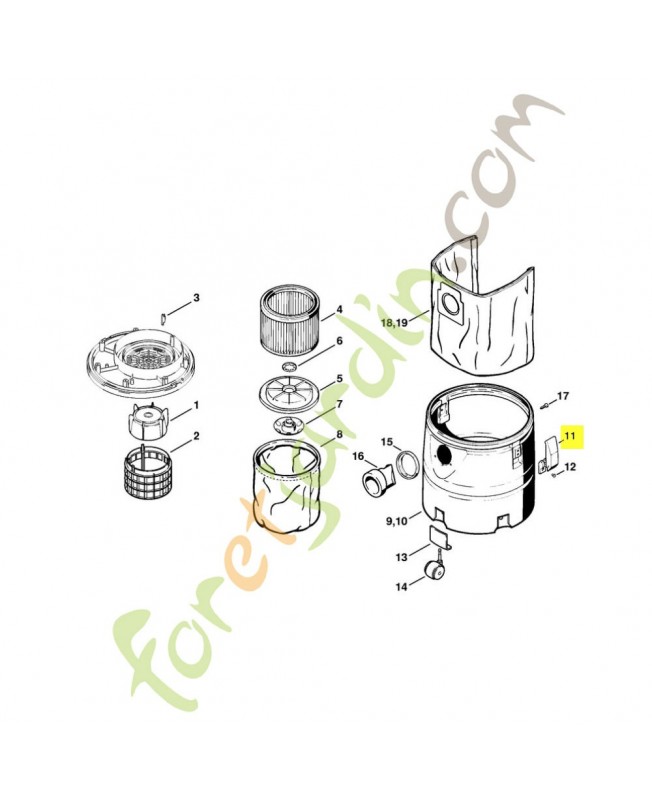 Crochet de verrouillage 4709-706-1805 Crochet de verrouillage 4709-706-1805