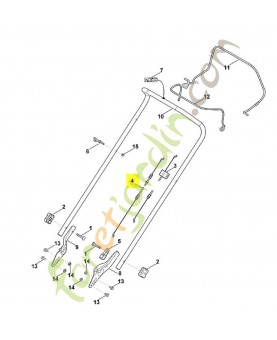 Cable de traction 6350-700-7515