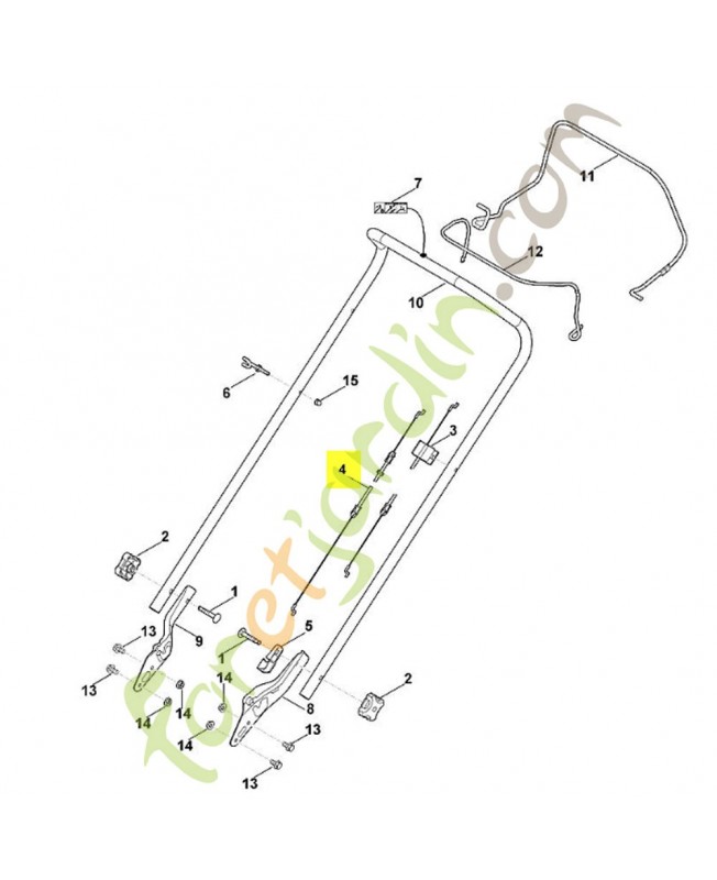 Cable de traction 6350-700-7515