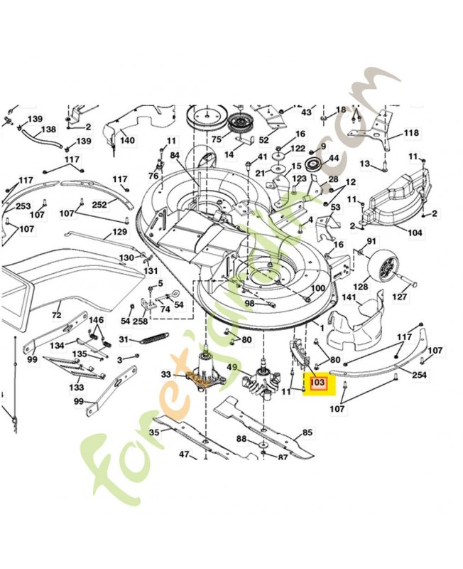 Protecteur 583514601 husqvarna Protecteur 583514601 husqvarna