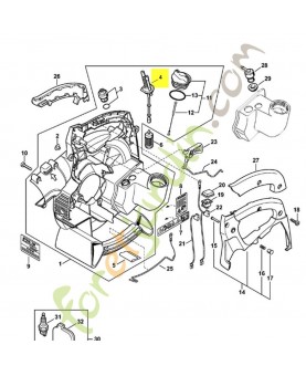 Tuyau essence 4229-358-7702