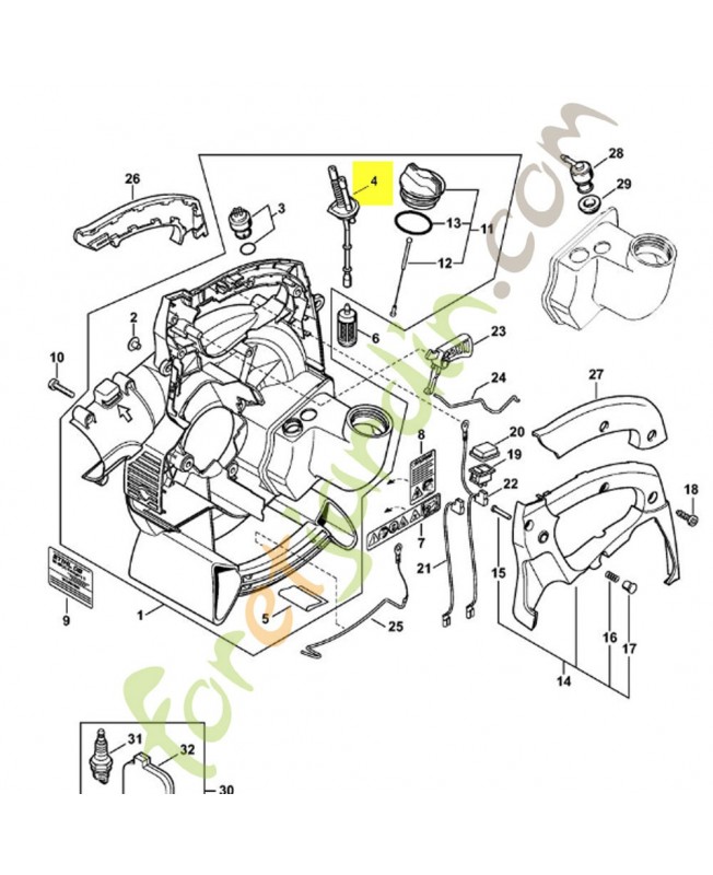 Tuyau essence 4229-358-7702