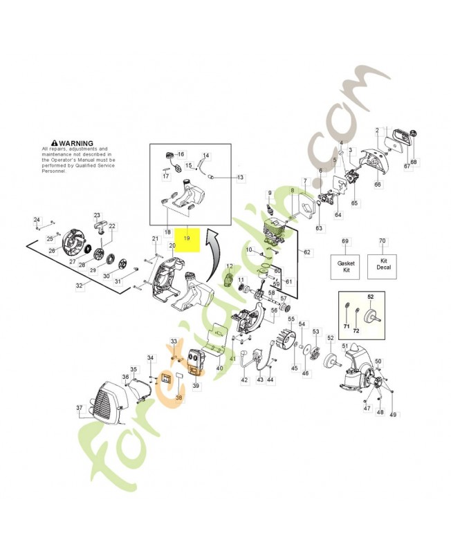 KIT-ASSEMBLAGE DE RÉSERVOIR