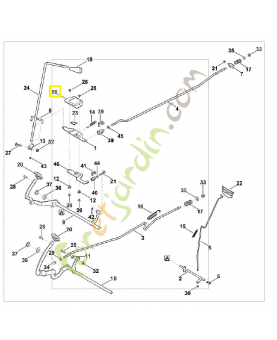 Recouvrement 6170-704-3600. Pièce de rechange Sithl / Vicking