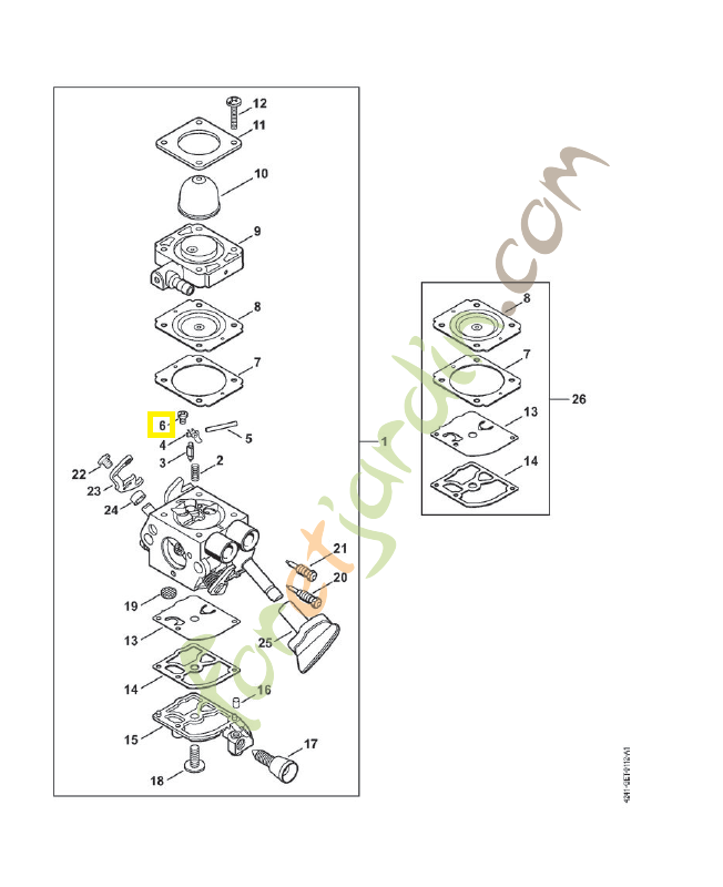 Vis 0000-122-7101. Pièce de rechange Sithl Vis 0000-122-7101. Pièce de rechange Sithl