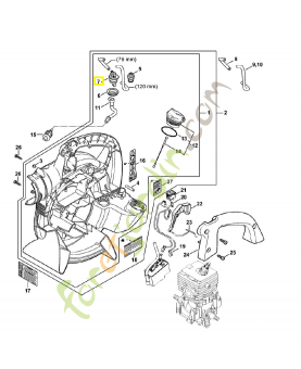 Pièce de raccordement 4241-353-2700. Pièce de rechange Sithl 
