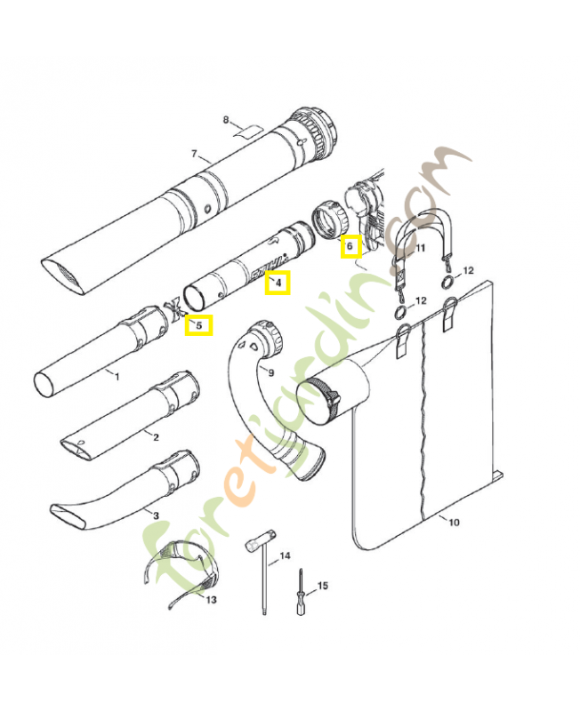 Tube 4241-760-8200. Pièce de rechange Sithl / Vicking Tube 4241-760-8200. Pièce de rechange Sithl / Vicking
