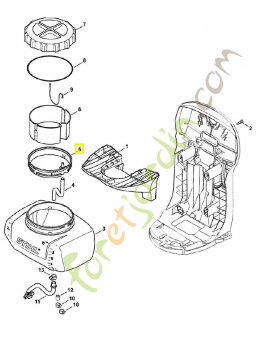 Garniture 4244-701-1600. Pièce de rechange Sithl / Vicking