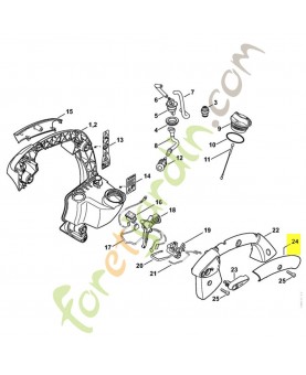Monture poignee interieure 4241-791-0800
