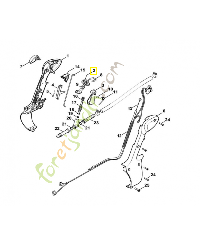 Came 4244-182-4300. Pièce de rechange Sithl / Vicking